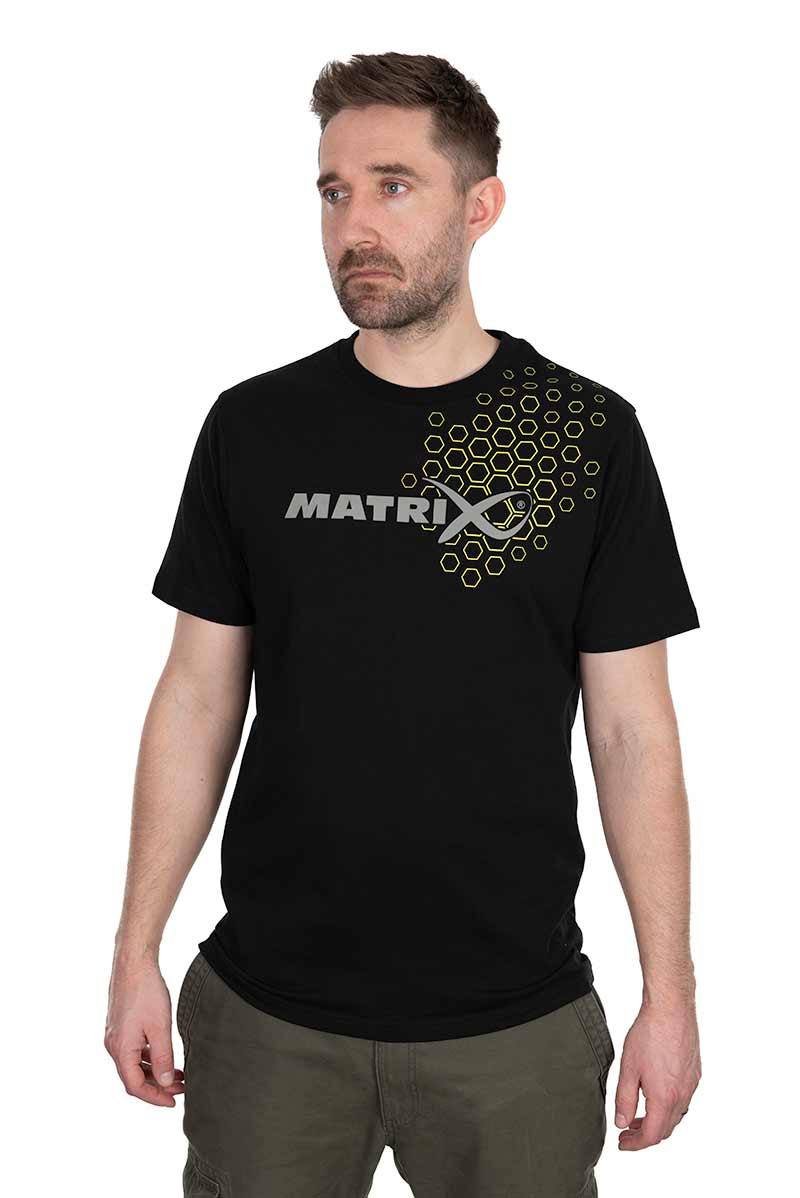Hex Print T-Shirt (Black)