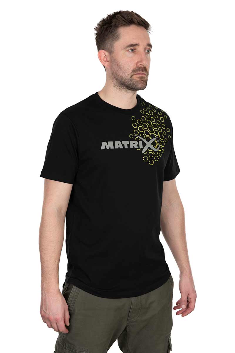 Hex Print T-Shirt (Black)