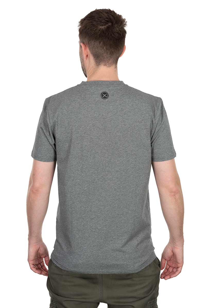 Hex Print T-Shirt (Grey Marl)