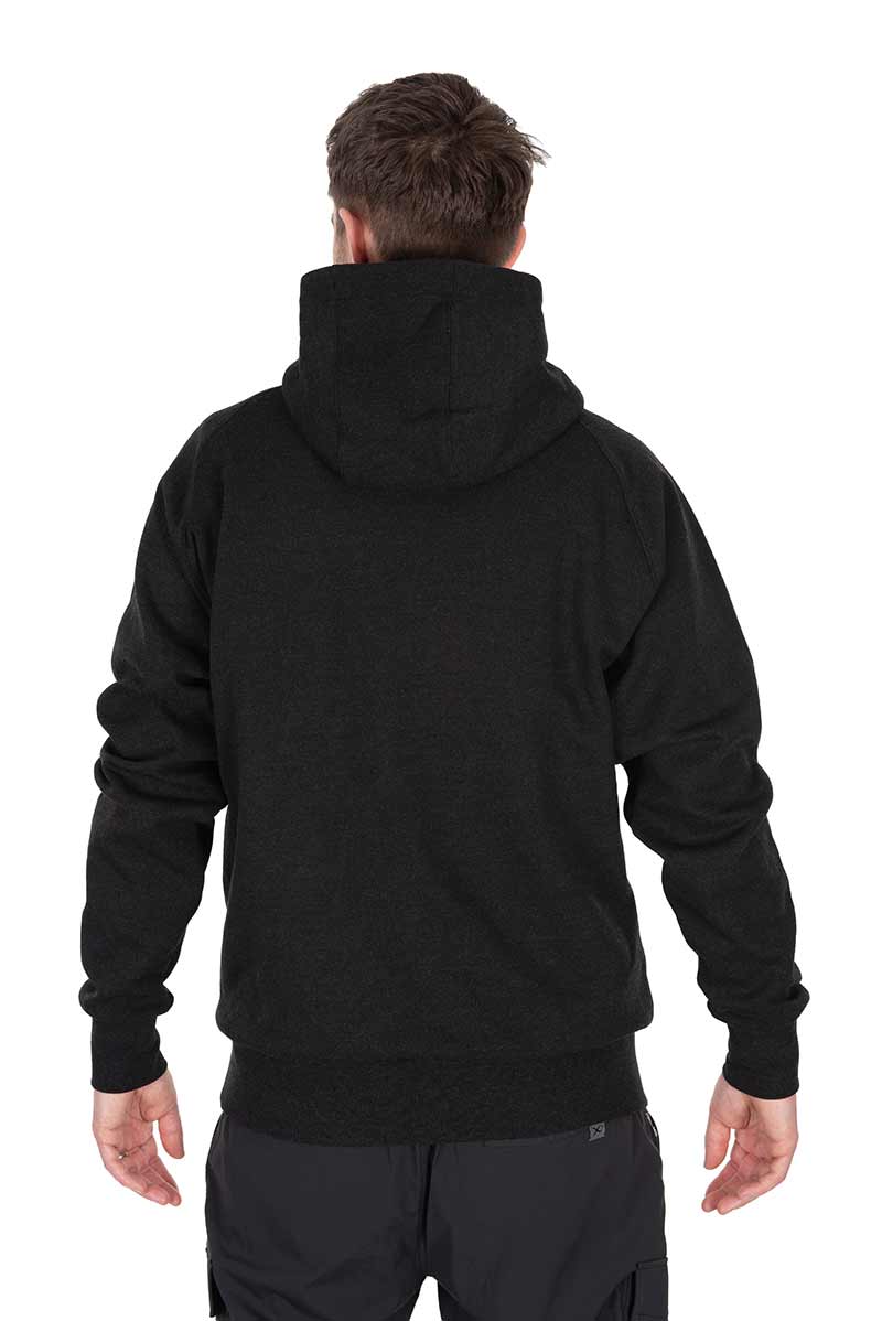Pullover Hoody – Black Marl