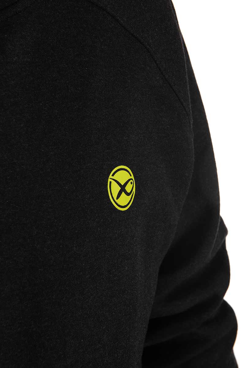 Pullover Hoody – Black Marl