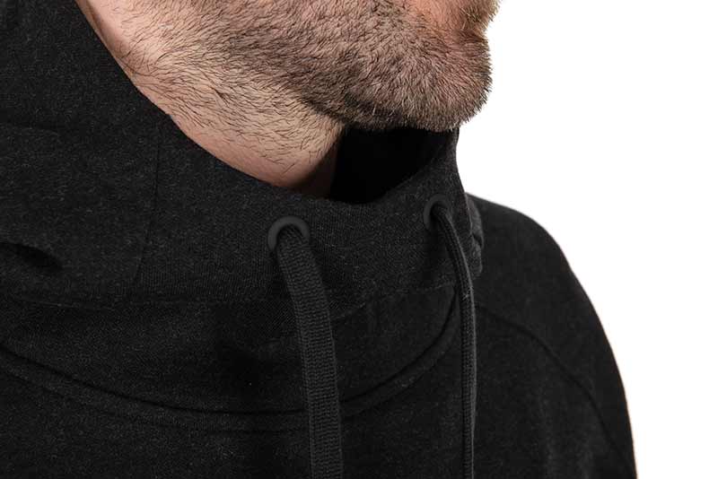 Pullover Hoody – Black Marl