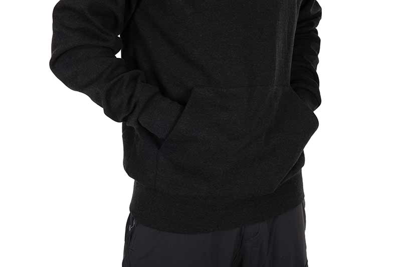 Pullover Hoody – Black Marl