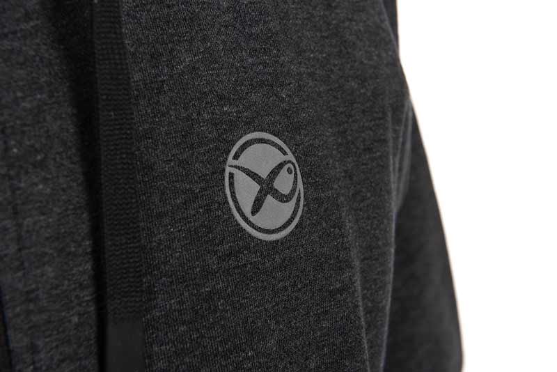 Zipped Hoody – Charcoal Marl