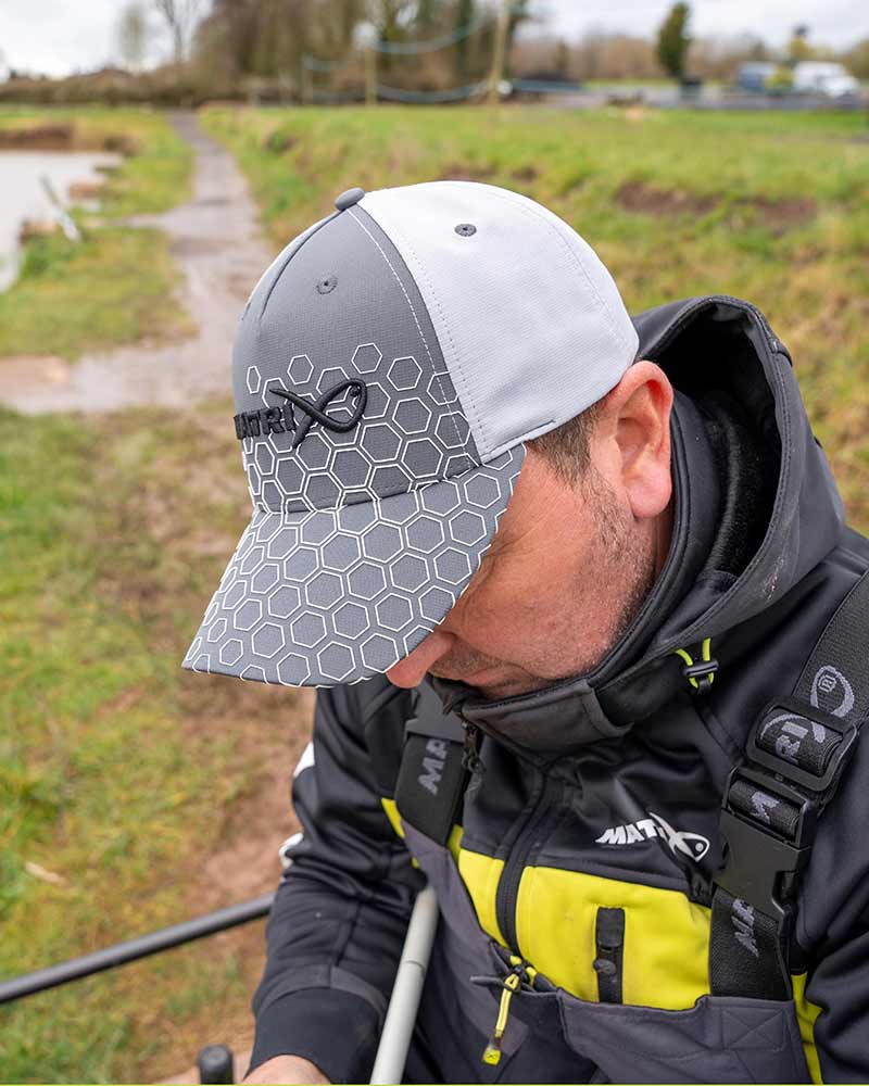 Hex Print Cap (Grey)