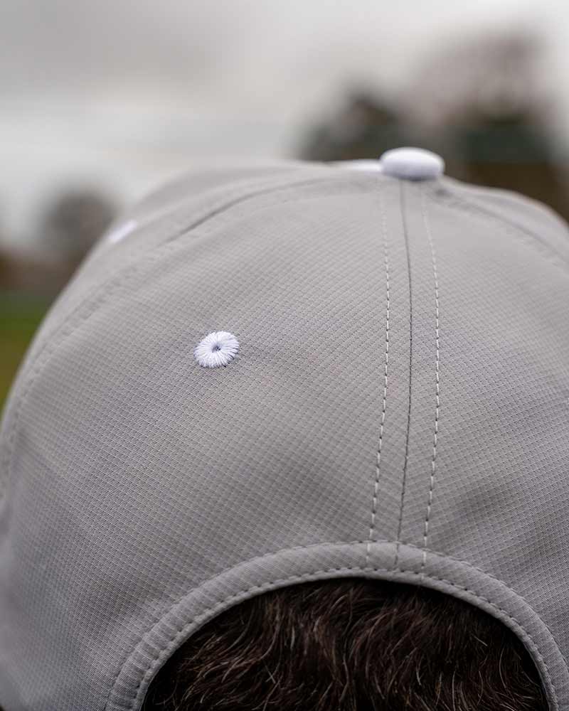 Hex Print Cap (White)