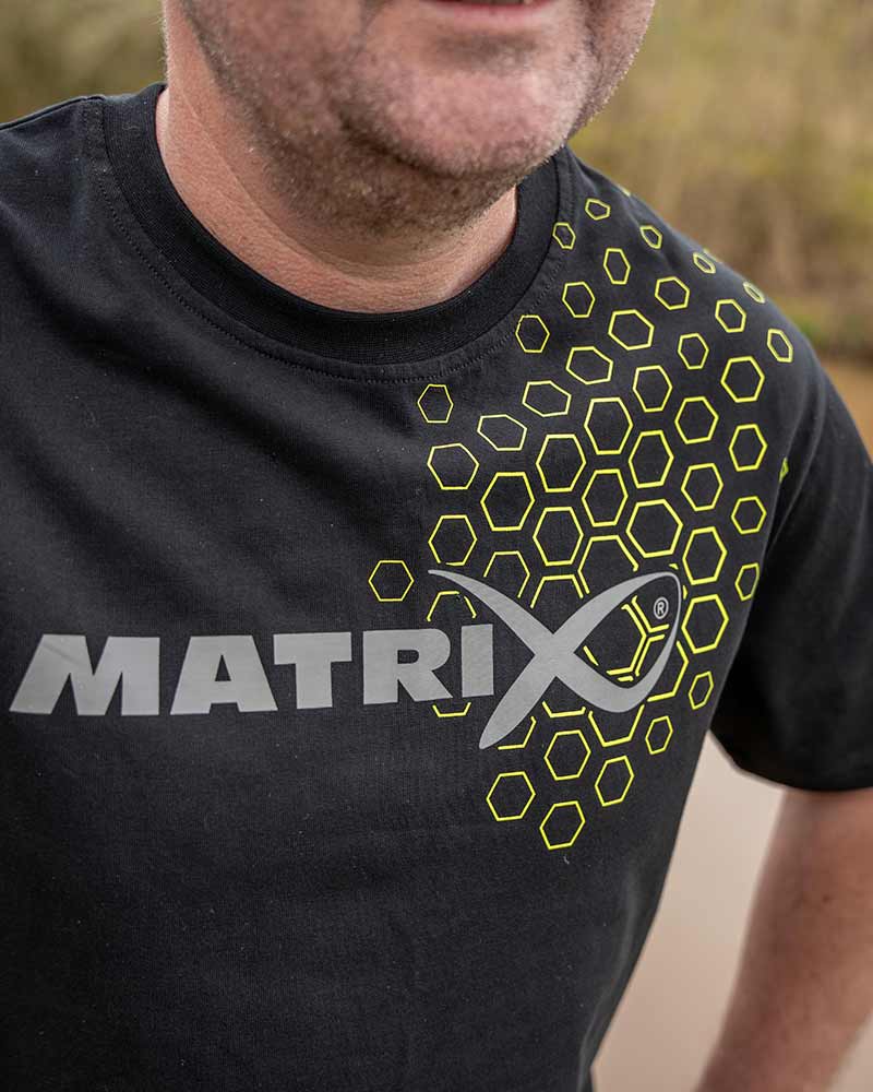 Hex Print T-Shirt (Black)