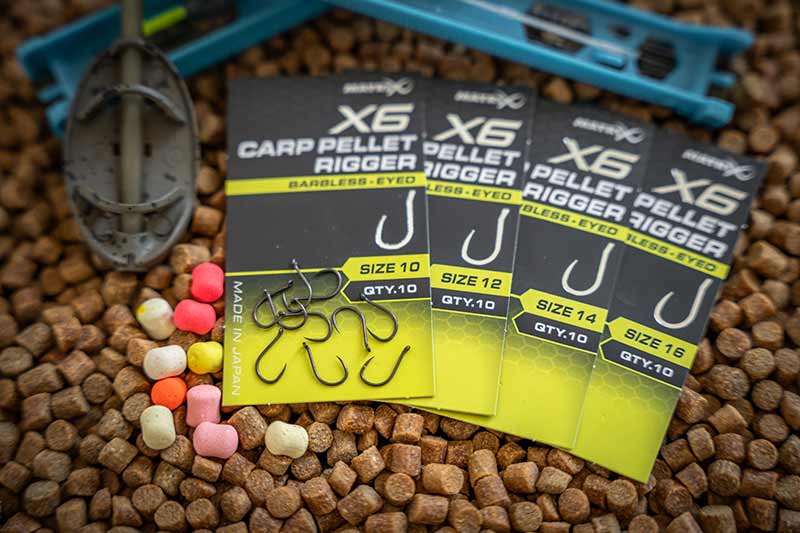 X6 - Carp Pellet Rigger Hooks