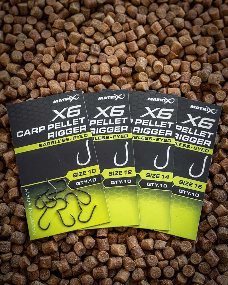 X6 - Carp Pellet Rigger Hooks