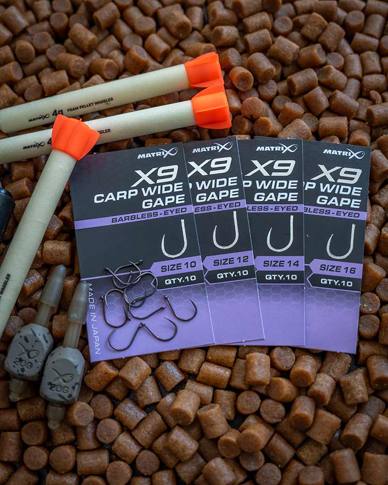X9 - Carp Wide Gape Hooks