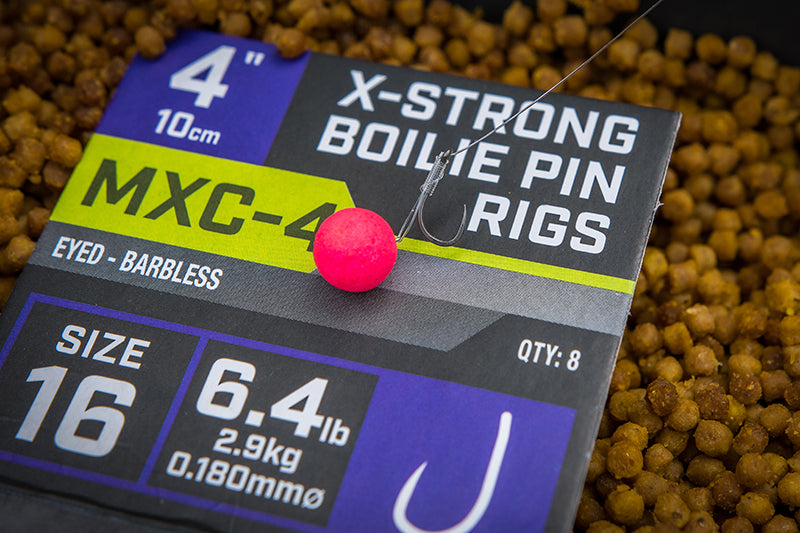MXC-4 4” X-Strong Boilie Pin Rigs