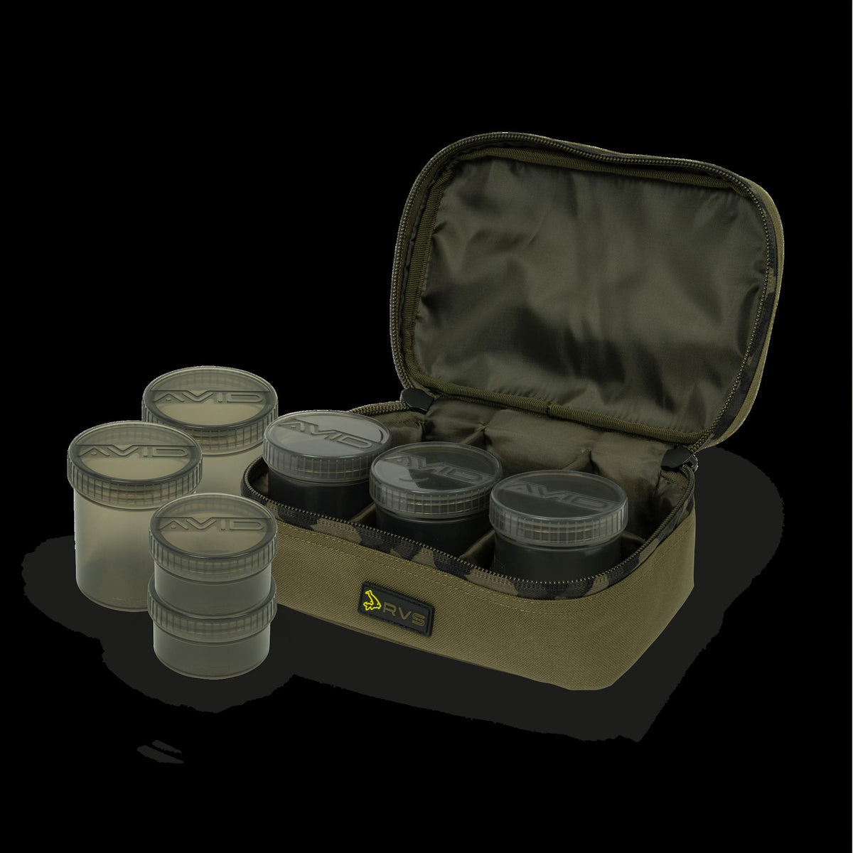 RVS 8-Pot Hookbait Pouch
