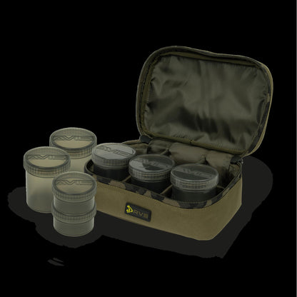 RVS 8-Pot Hookbait Pouch