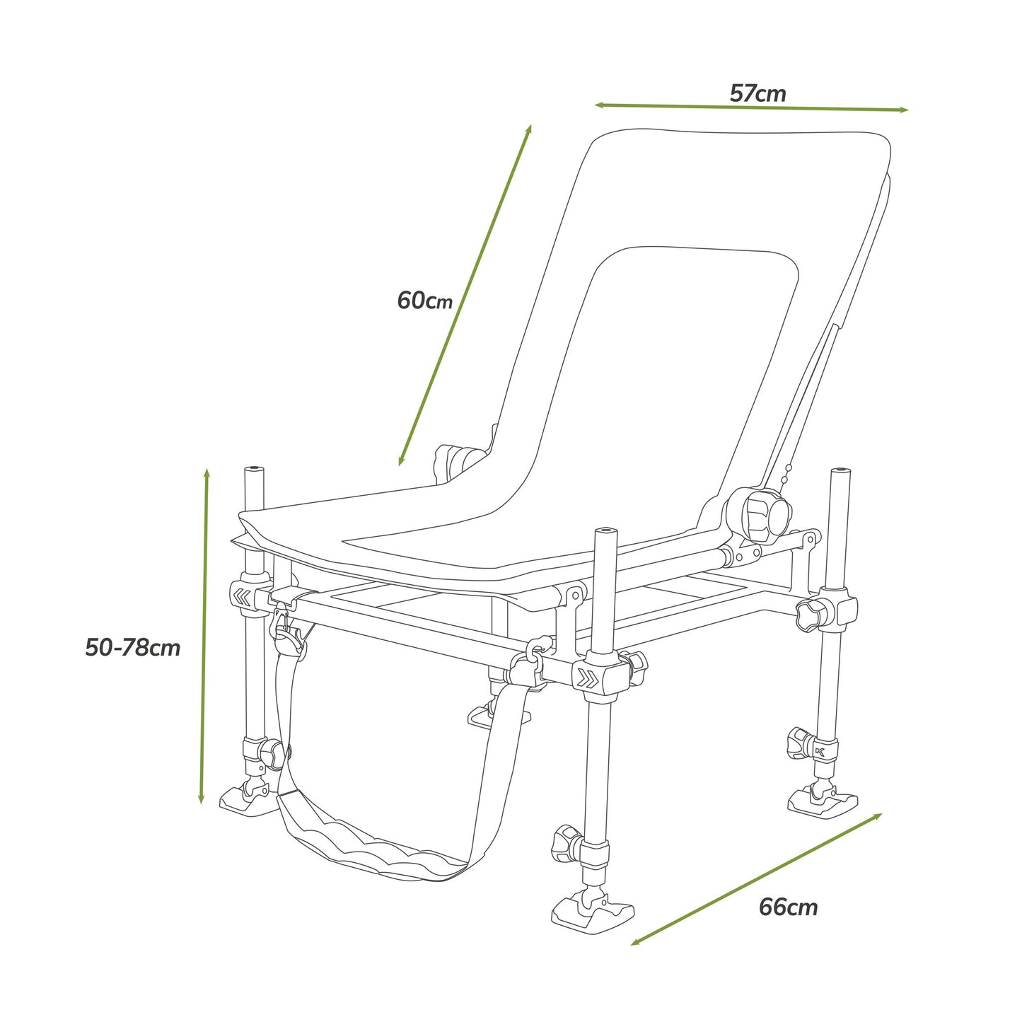 Supa Lite Stretch Feeder Chair S23
