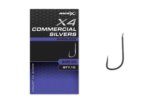 X4 - Commercial Silvers Hooks