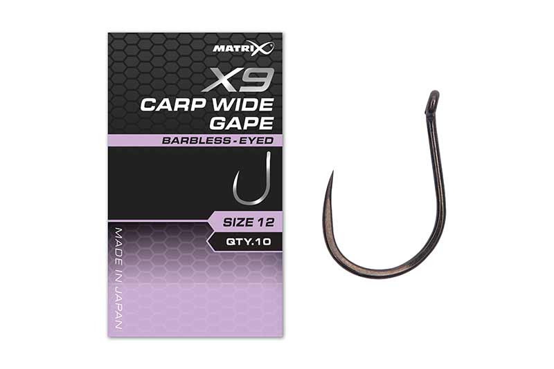 X9 - Carp Wide Gape Hooks