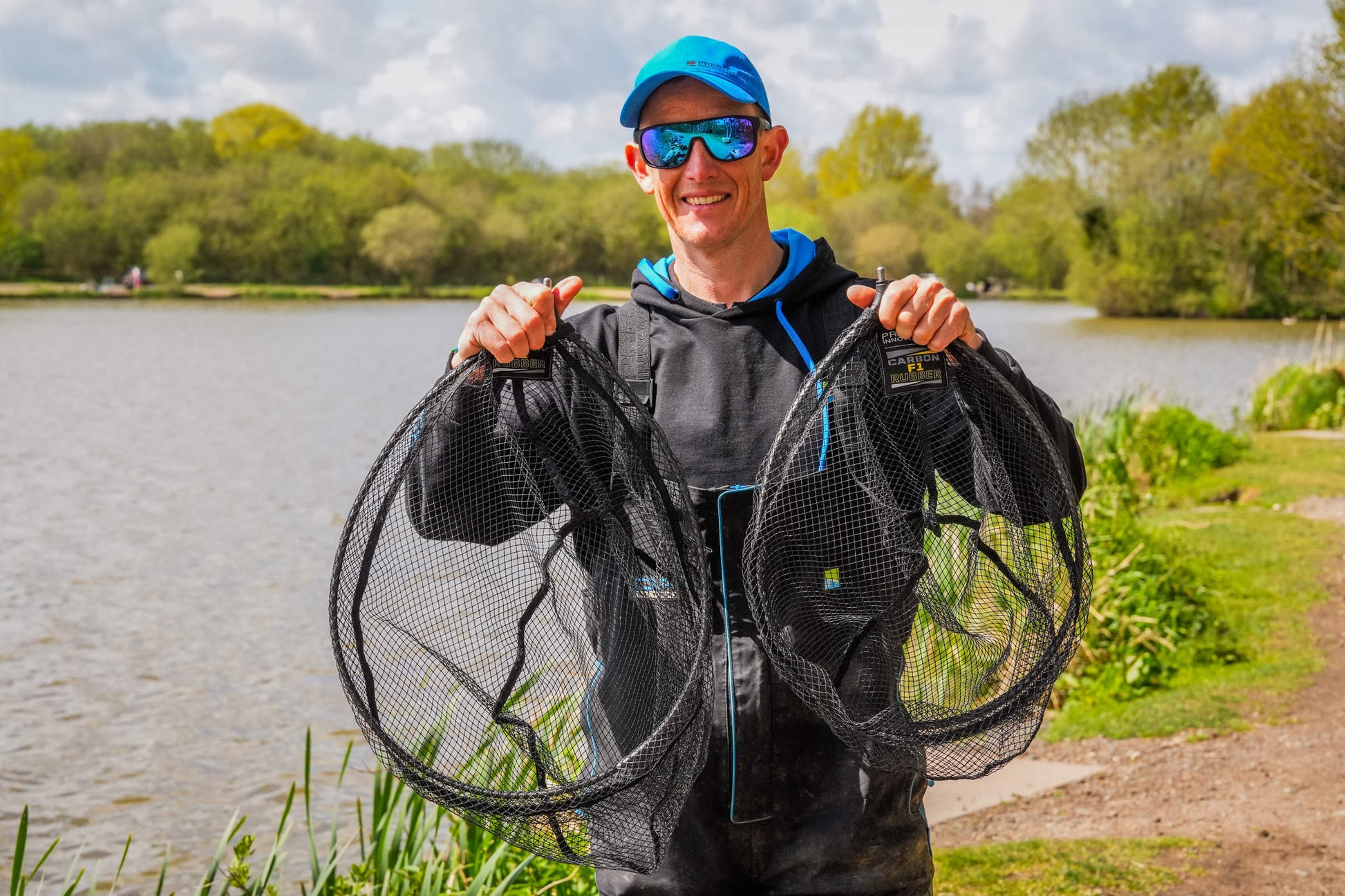 Carbon F1 Latex Landing Net