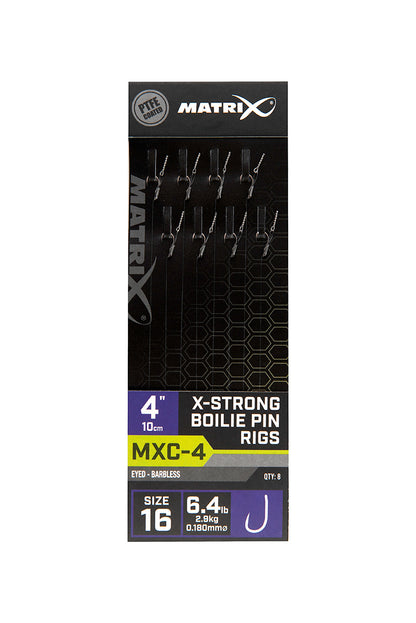 MXC-4 4” X-Strong Boilie Pin Rigs
