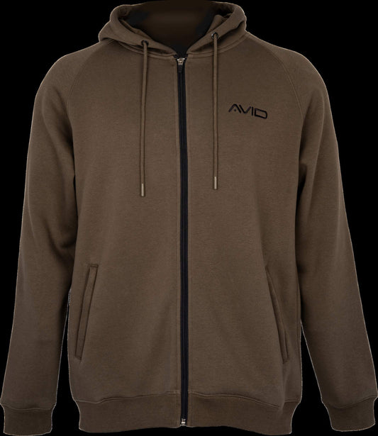 Compound Zip Hoodie (Brown)