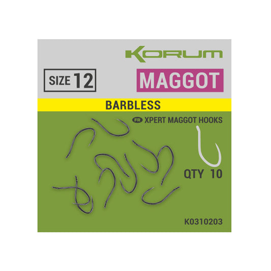 Korum xpert maggot hooks