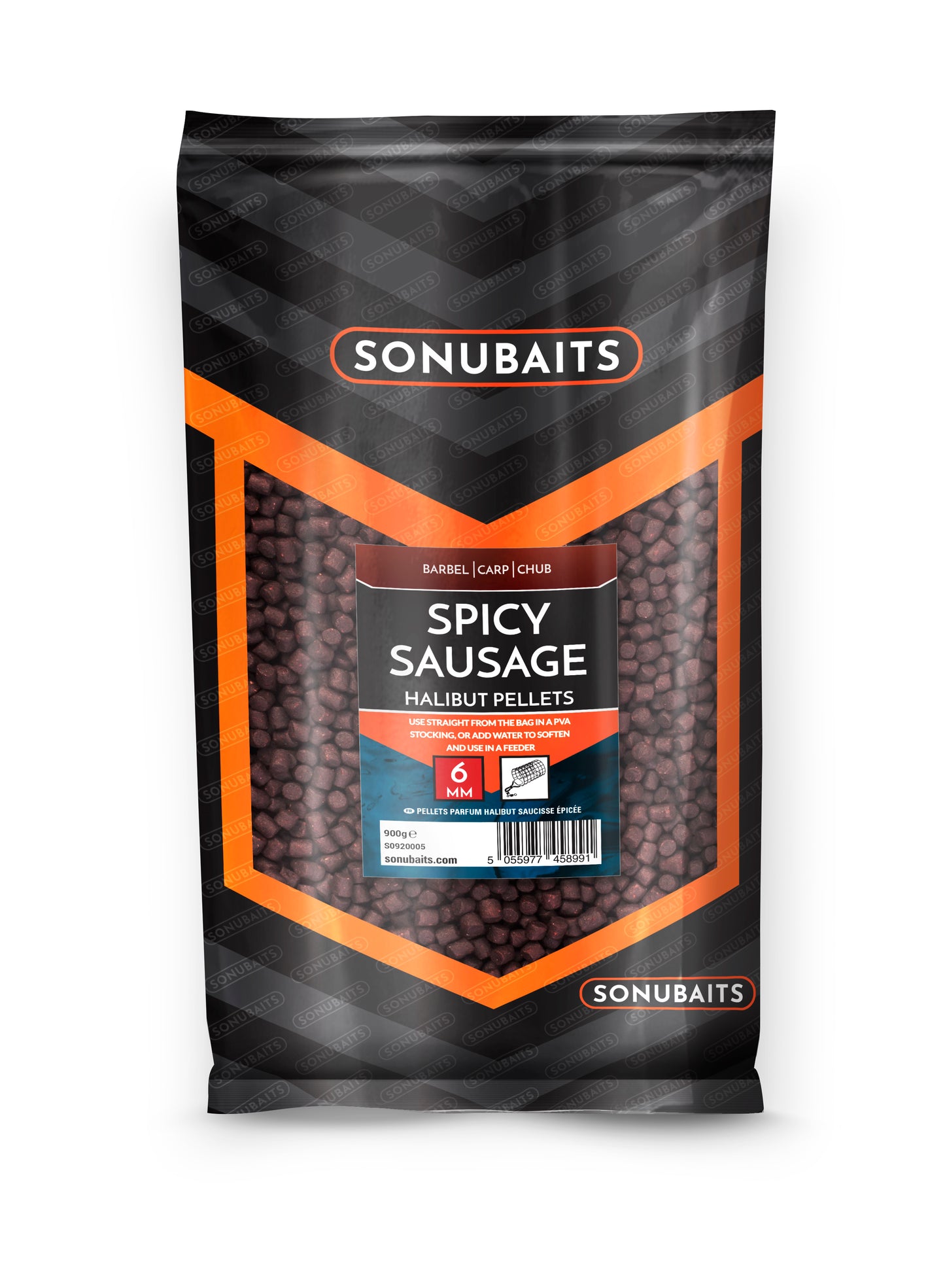 Spicy Sausage Halibut Pellets