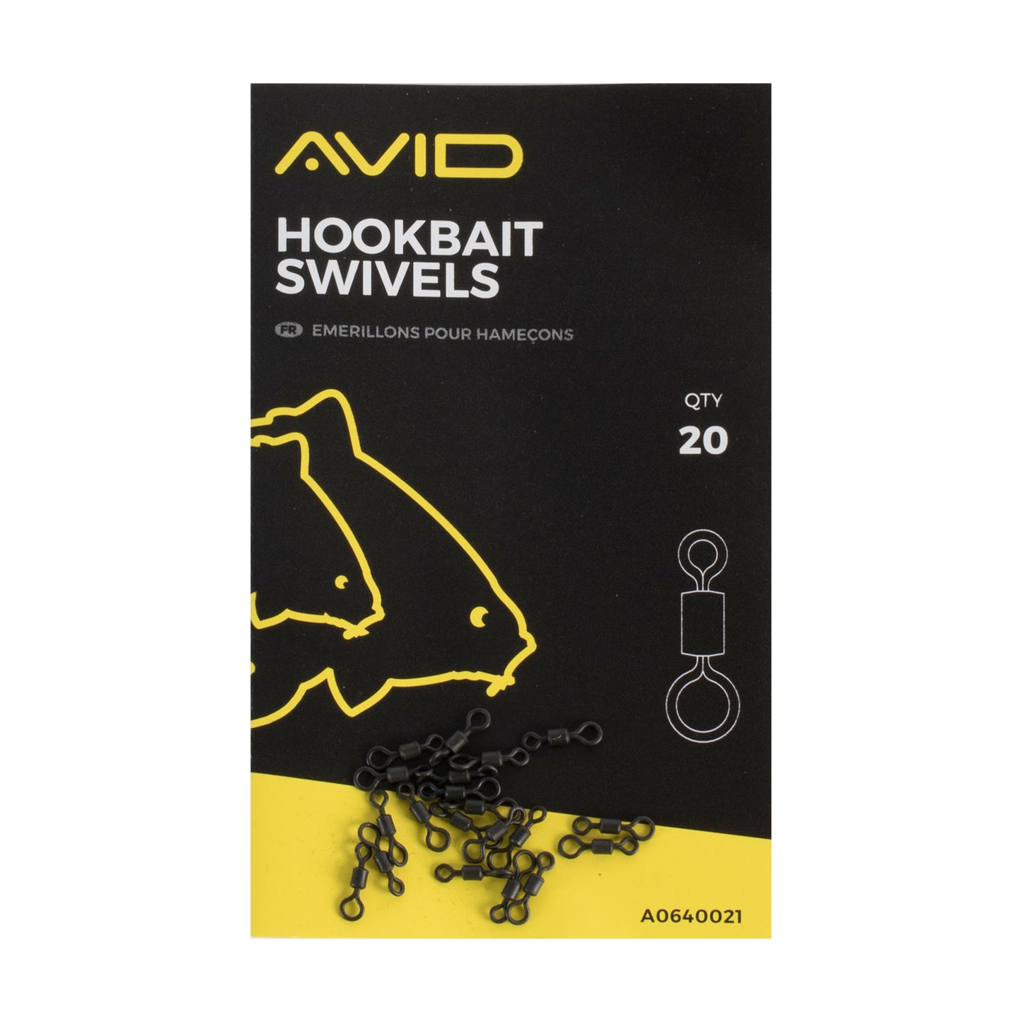 Avid hookbait swivels