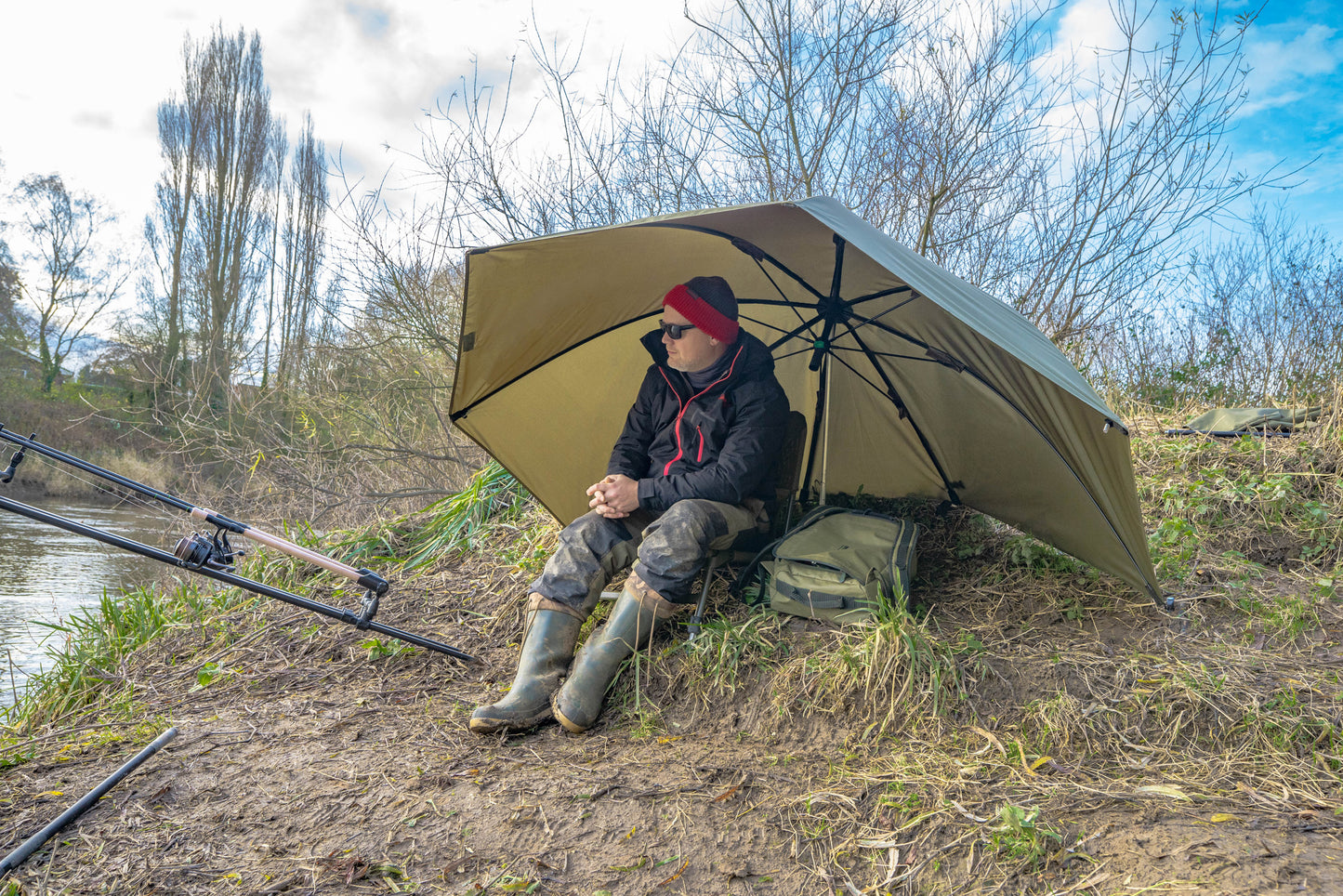 Korum supa lite river brolly