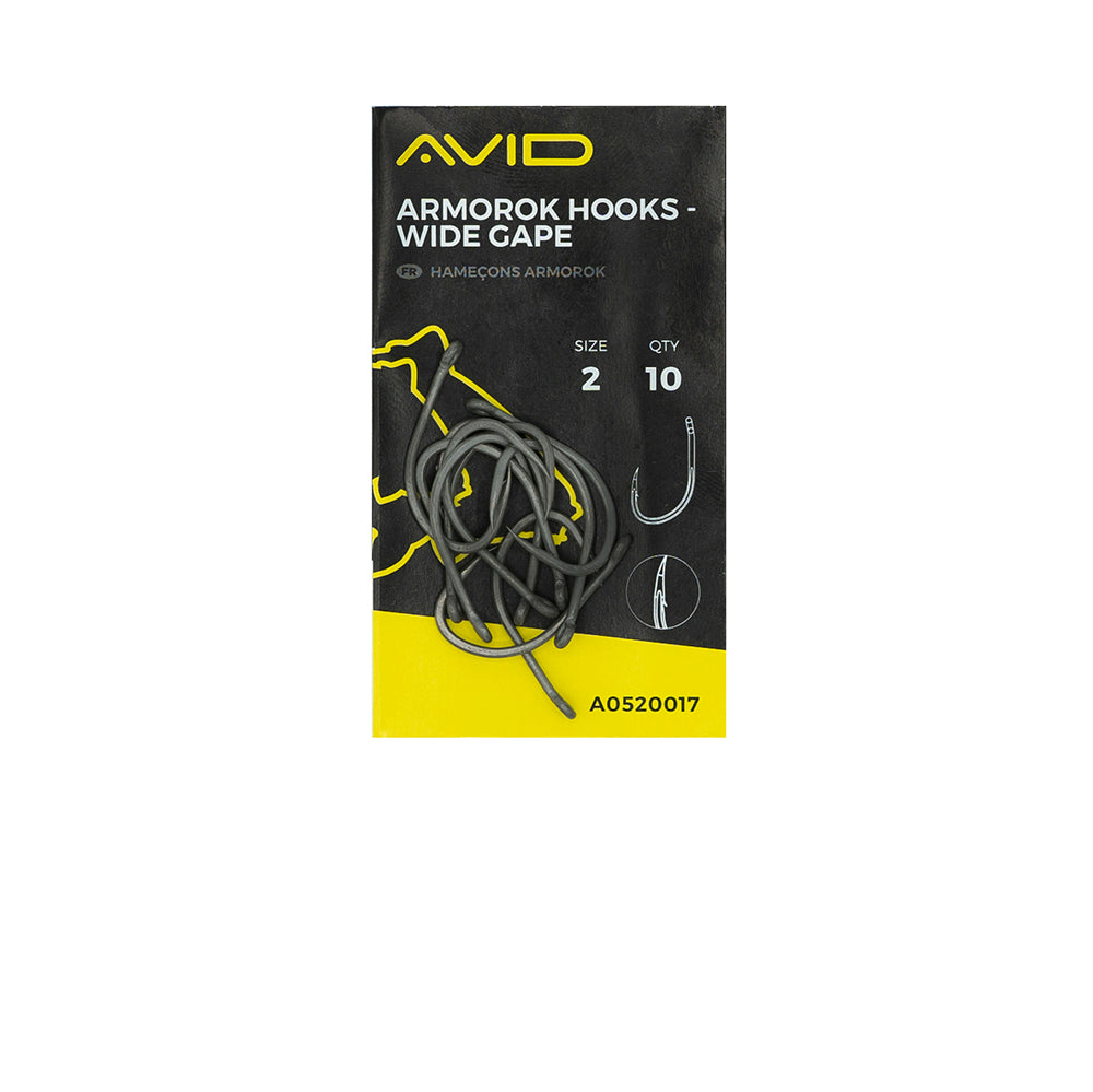 Avid armorok hooks- wide gape