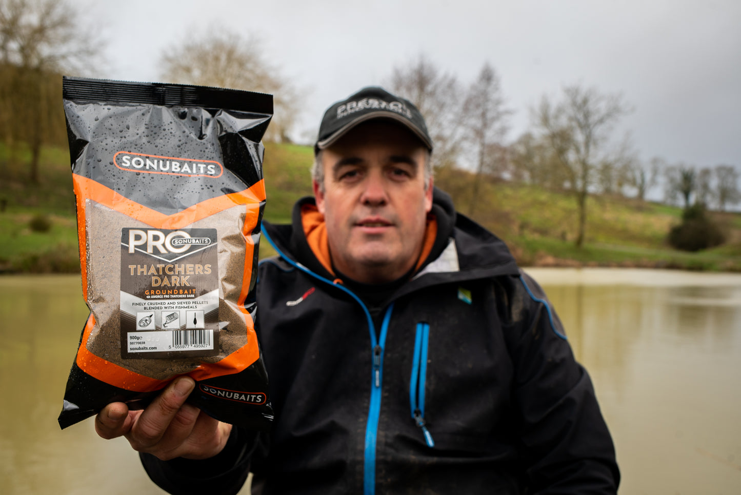 Sonubaits pro groundbait thatchers dark