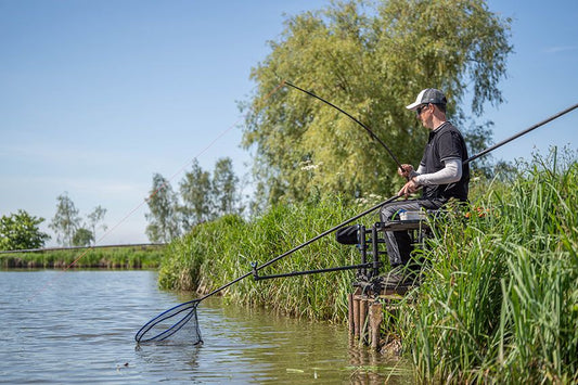 Preston free flow landing net