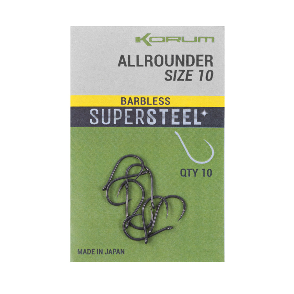 Korum Supersteel Allrounder Hooks