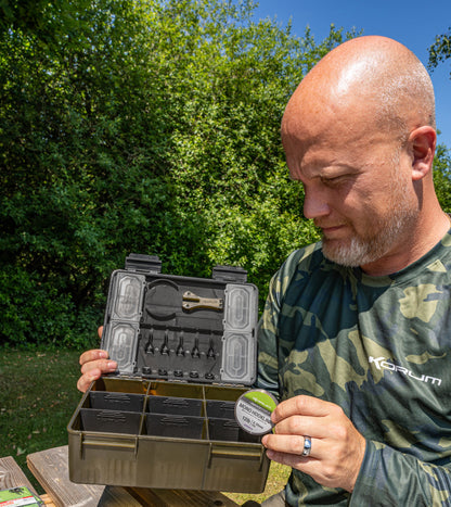 Korum tackle blox unloaded