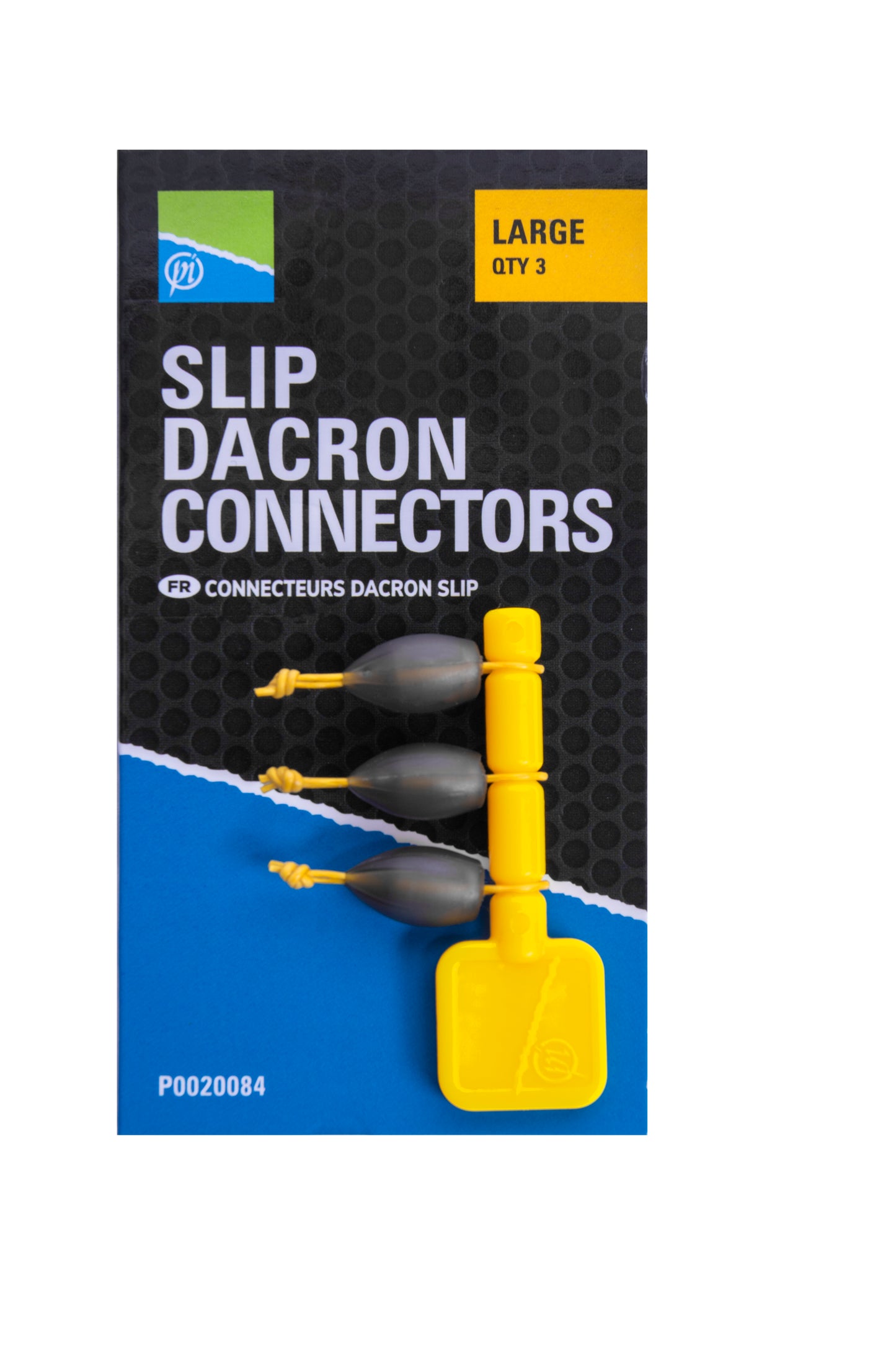 Preston slip dacron connectors