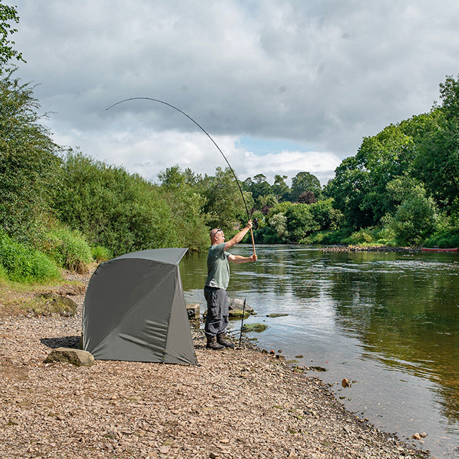 Korum pentalite brolly shelter