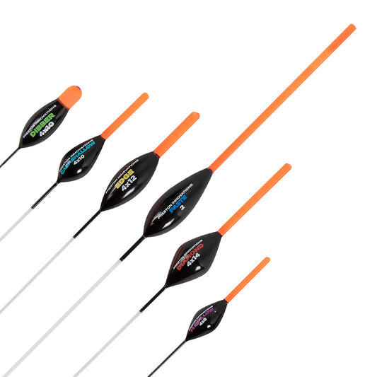 Preston paste carp pole floats