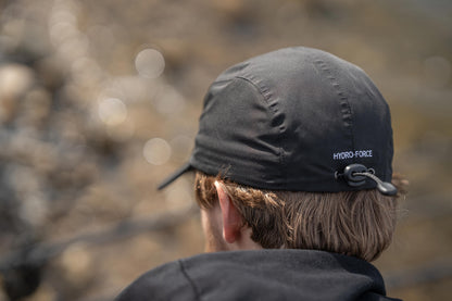 Stealth Black Waterproof 5-Panel Cap