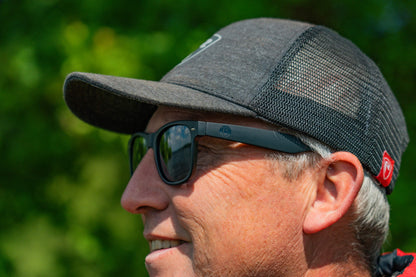 Matt Black Grey Lens Eyewear