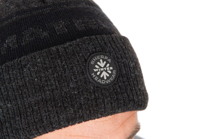 Grey Sherpa Bobble Hat