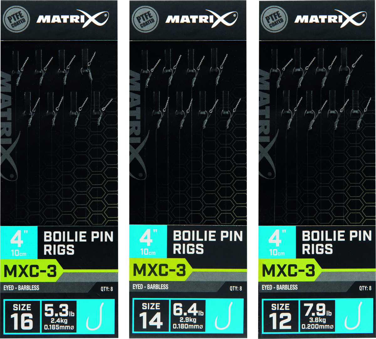 MXC-3 Barbless 4 Boilie Pin