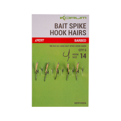 Bait Spike Hook Hairs Barbed