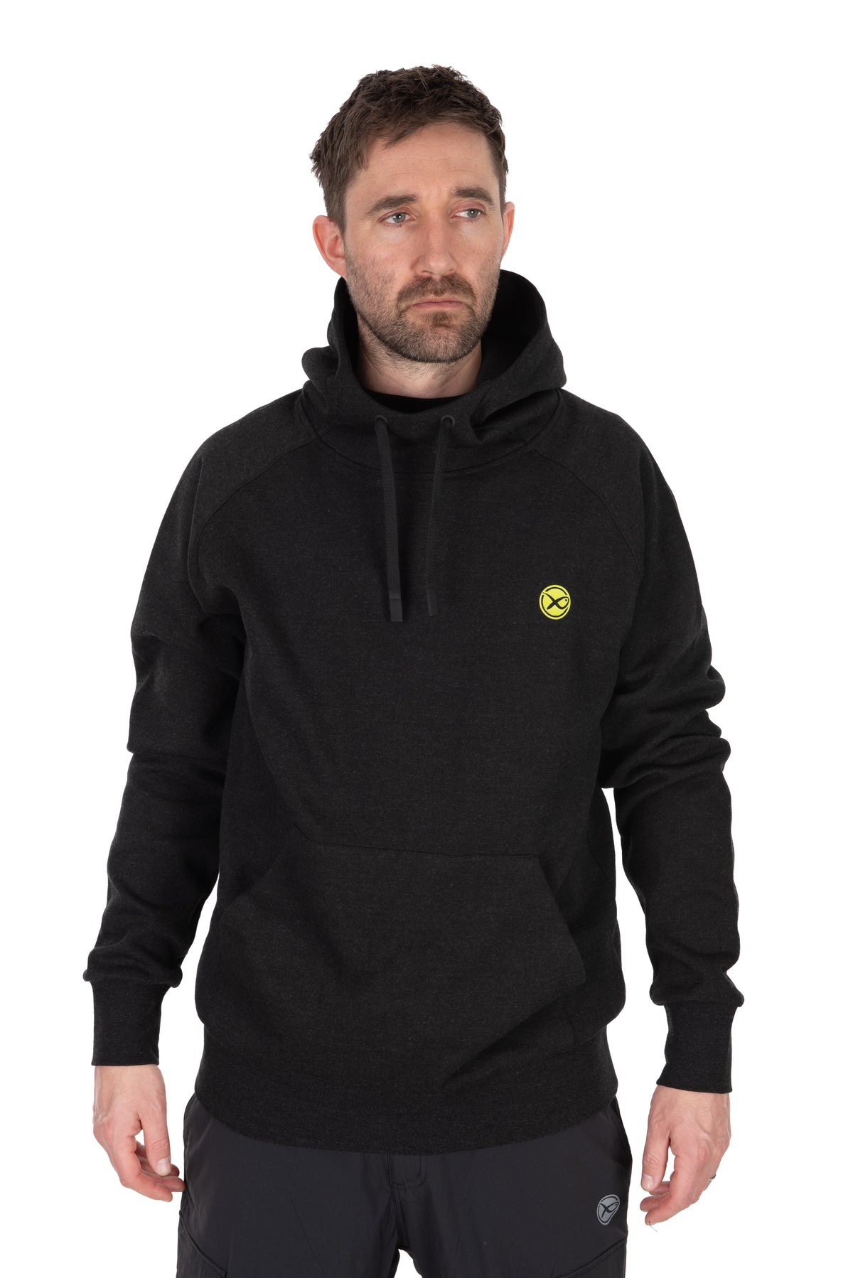Black Marl Hoody