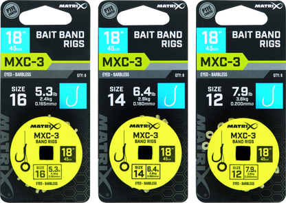 MXC-3 Barbless 18 Band