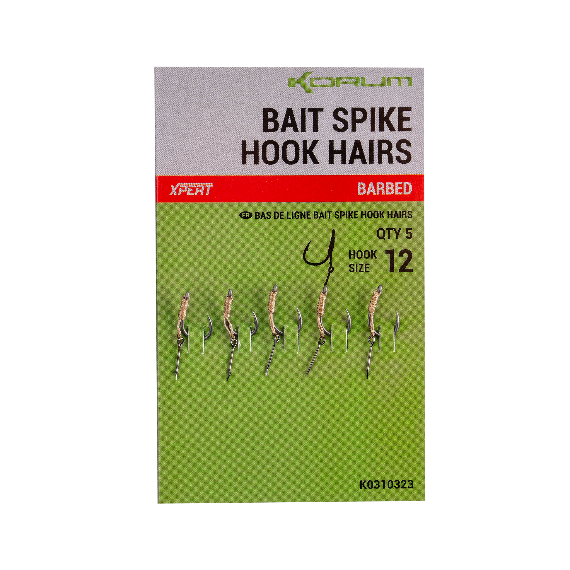Bait Spike Hook Hairs Barbed