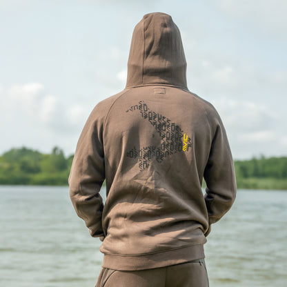 Compound Zip Hoodie (Brown)