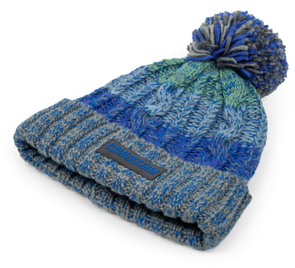 Colour Block Bobble Hat