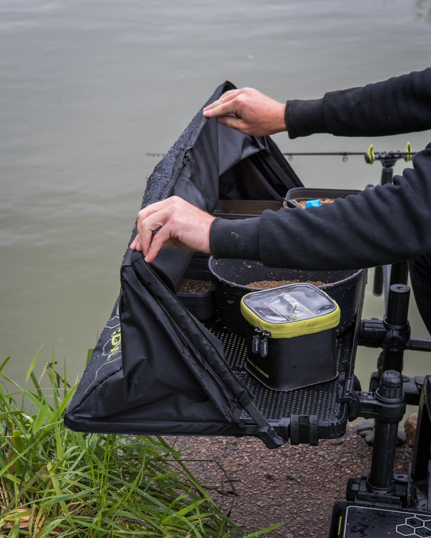 Folding Side Tray Storm Cover