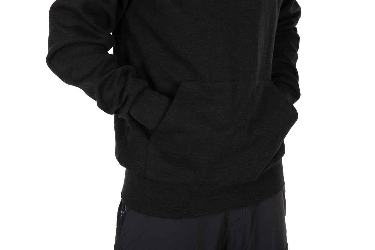 Black Marl Hoody
