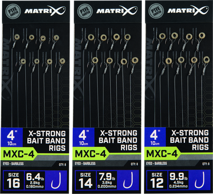 MXC-4 Barbless 4 Bait Band X-Strong 