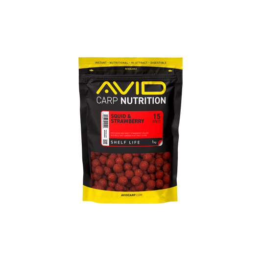 Squid & Strawberry Boilies