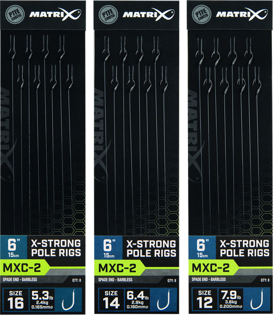 MXC-2 Barbless 6 Pole X-Strong Rig